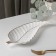 Ceramic serving dish "Rapsodia. Sheet ", 29 × 12 × 2.5 cm, white color