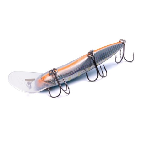Namazu Azrai, L-125 mm wobbler, 20 g, mine, floating, 0.5-3.5 m, color No. 11-4