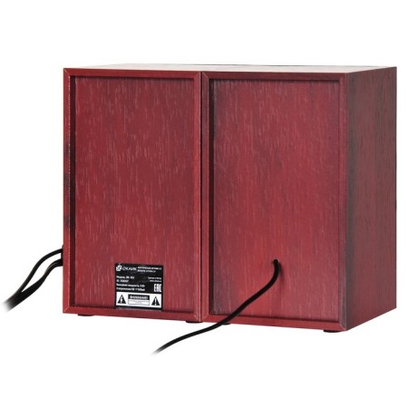 Roll speakers OK-161 2.0 black/cherry 6Wt-4