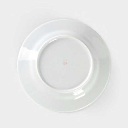Porcelain plate "Lilac", d = 20 cm, white-3