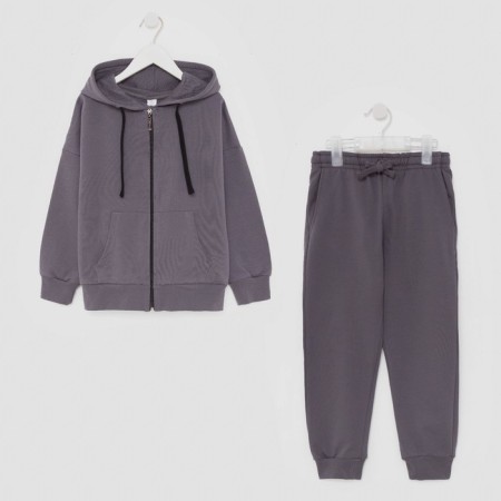 Costume (pants/sweatshirt) for a boy, color Fuma, height 158-5