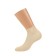 Women's socks shortened mini cotone, size 39-41, color Beige