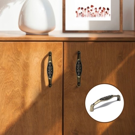 PC171AB bracket handle, m/o 96 mm, bronze color