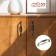 PC171AB bracket handle, m/o 96 mm, bronze color
