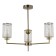 Ceiling EVOLUCE lamp. Sle1046-302-03. Vestre. 3x60 watts, E27, 64x64x53 cm, bronze color