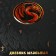 School diary for grades 1-11, fiery dragon, solid cover, artificial leather, application, pancake embossing, foil embossing, universal cheat sheet, 48 sheets, block 80g/m2