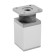 Relief adjustable ORKV001CR tundra, square, 40x40, h = 60 mm, matte chromium color