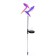 Garden lamp on the solar battery "Breeze", 66 cm, 1 LED, glow of multi (RGB)