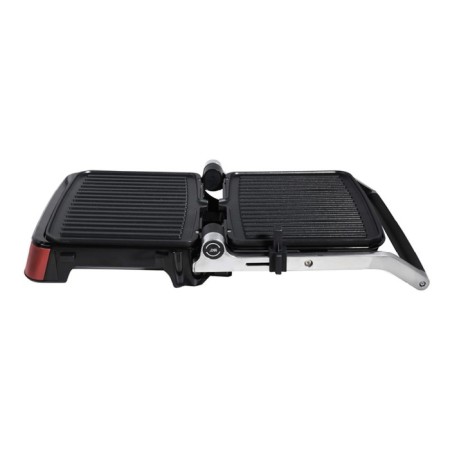 Electric grill Oursson EG2035S/DC, 2000 watts, anti -stick coating, dark cherry-5