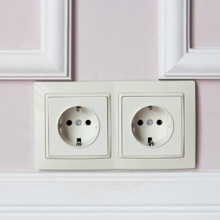 Frame for 2 posts WL03-FRAME-02, ivory color-4