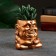 Figure Kashpo "Buddha" bronze, 8x8x7cm