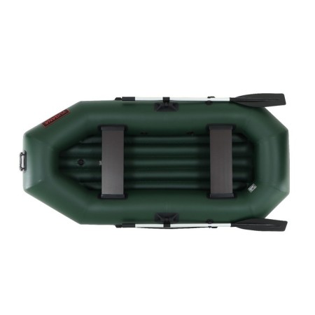 Yugana S 240 ND boat, inflatable bottom, olive color-6