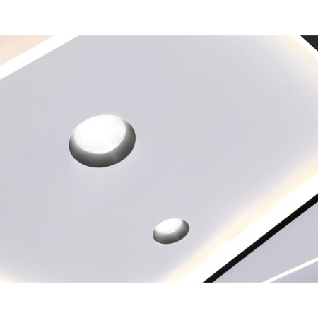 LED ceiling LED AMBRELLA LIGHT, LINTECH, FL5065, LED, 56 W, 4200LUM, 3000-6400K, white, black color.-5