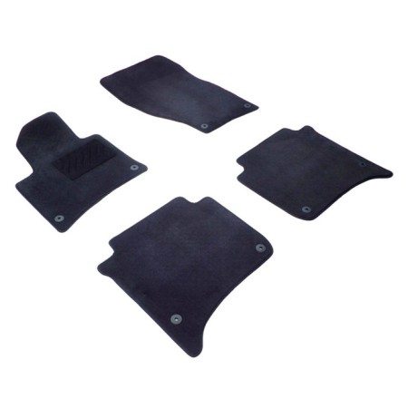 A set of rubber-based pile rugs Volkswagen Touareg II 2010-2018