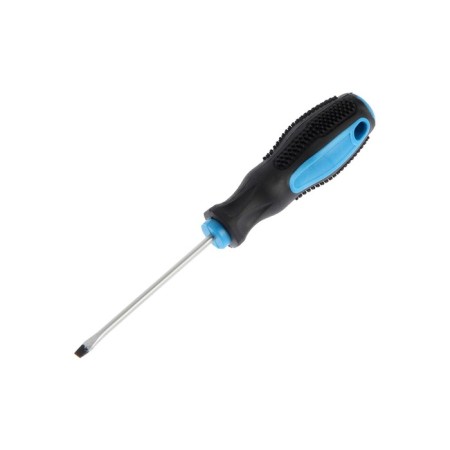 Scheller slotted tundra, satin, magnet, two -component handle, SL3 x 75 mm