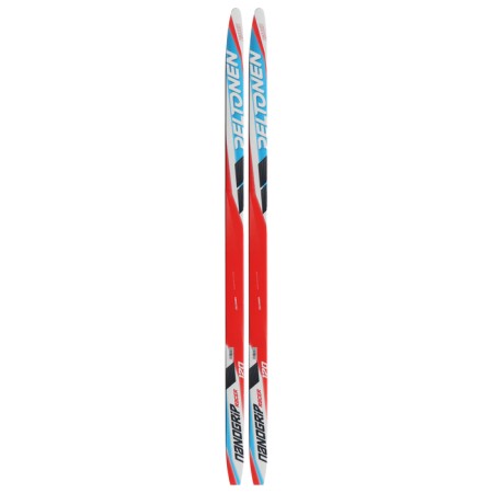 Plastic skis, 120 cm, with a notch, the color of mix-12
