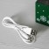 LED figure “Green Gift” 10 × 19 × 10 cm, plastic, AAX3 batteries (not in the kit), USB, glow warm white
