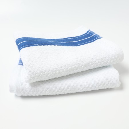 Набор полотенец Этель "Blue Stripe" 38х62см - 2 шт,цв. синий, хл. 100%-10