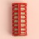 Thermal shields with a latch, d = 2.2 cm, 10 pcs, color mix