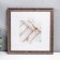 Photo frame Plastic "Mira" 30x30 cm brown (plastic screen)