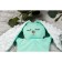 Comforter - Cherry Love heating, size 17 x 17 cm, mint color