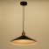 Lamp Bayerlux 1242/1bk E27 40W Black 33x33x9.5-110 cm