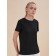 Female T -shirt, size s, black color