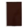 Mail box without a lock (with a loop), vertical, brown
