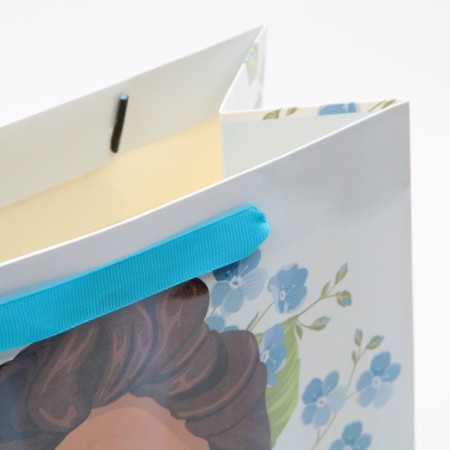 Gift package laminated, packaging, “for you”, rainbow holography, ml 23 x 27 x 11.5 cm-4