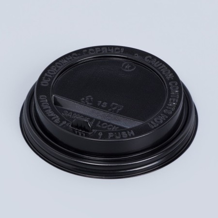 Disposable cover for a black glass with a valve, diameter 90 mm