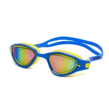 ATEMI N5300 swimming glasses, silicone, blue/yellow color