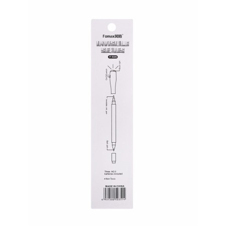 Calligrata spy handle with invisible ink, the inscription is visible when lighting up with a flashlight-5
