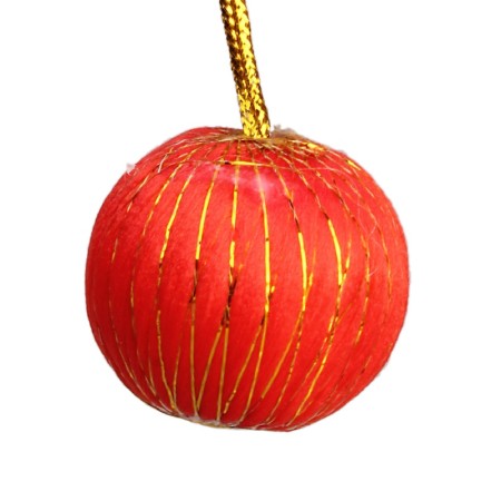 Set of balls plastic D-3 cm, 12 pcs "Golden thread" mix-4