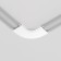 Power Circus Circle Technical TRA084CR-11W, 5.5x5.5x0.6 cm, white color