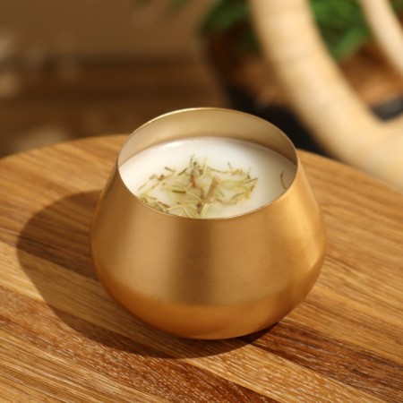 Aromatic candle in a jar of 300 g, Rosemary-1