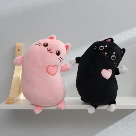 Soft toy "Cat with a heart", Mix color-3