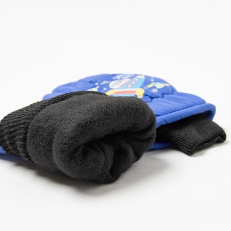Children's gloves, indigo color, size 14 (3-6 years)-2