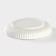 Poramic dessert “Illusion”, D = 18 cm, white and gray color