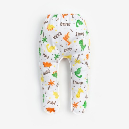 Sliders for a boy, white/dino color, height 80 cm