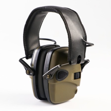 Tactical headphones for shooting with active noise reduction-1