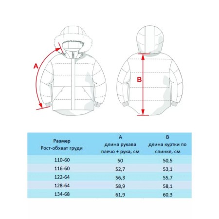 Куртка-ветровка для девочки, рост 128 см-8