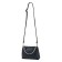 Cross-Bodi bag, lightning department, black color 14x20x6.5cm