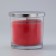 Aromatic giant in a glass "Sweet strawberries", soy wax, 10x10 cm