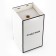 Carriage for flowers with liner for fixation, "Happiness", white, 35 x 20 x 20 cm