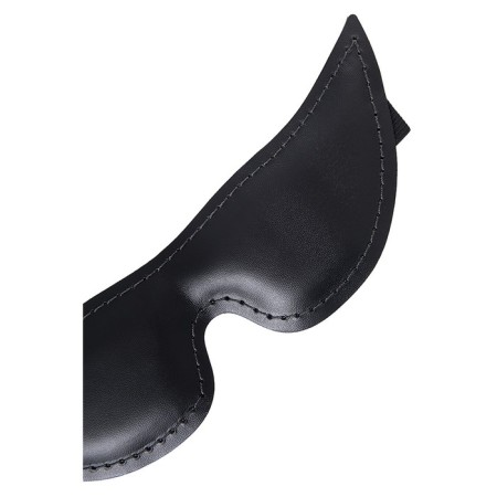 Mask soft closed acute Pecado BDSM, genuine leather, black-4