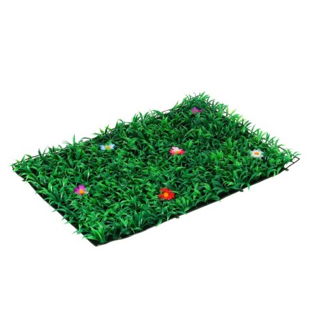Decorative panel, 60 × 40 cm, "Grass with flowers", Greengo-14