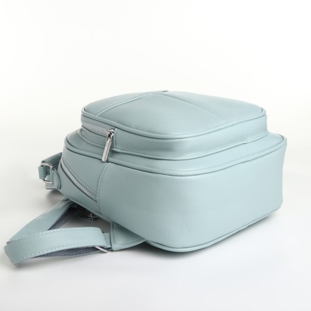 Women's backpack on lightning, blue color-2