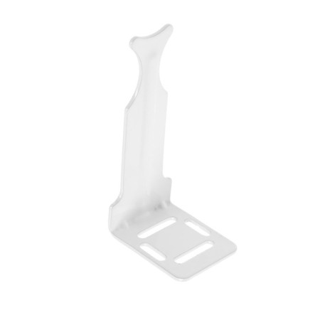 Radiator bracket, tripartite, polymer coating