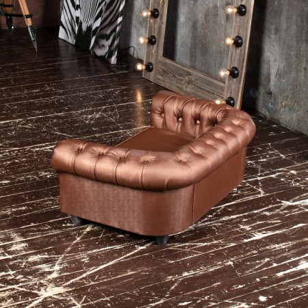 Sulperion OSCAR, 95x61x34 cm, furniture fabric, size M, brown-6