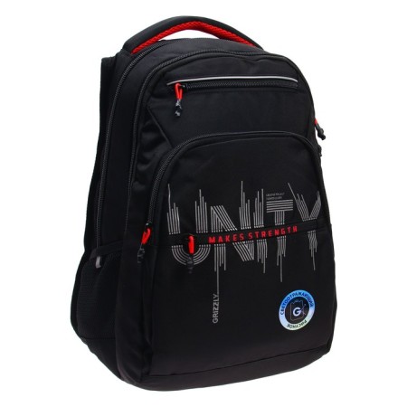 Youth backpack Grizzly, 43 x 31 x 20 cm, ergonomic back, laptop department-1